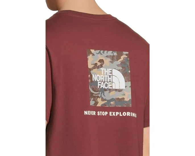 Футболка The North Face Evolution Box Camo Fill с короткими рукавами и камуфляжным принтом