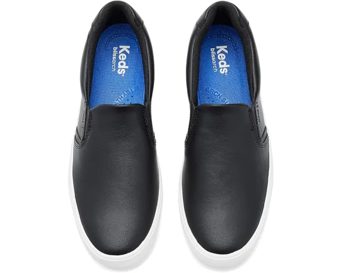 Лоферы Keds Pursuit Slip On с денимовым верхом и мягкой подкладкой