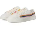 Кроссовки Soludos Rainbow Wave с кожаным верхом и вышивкой