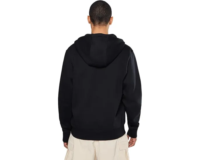 Толстовка Nike Sportswear Club Full-Zip Fleece с капюшоном на молнии