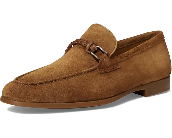 Magnanni Destin лоферы с плетением из замши Segale