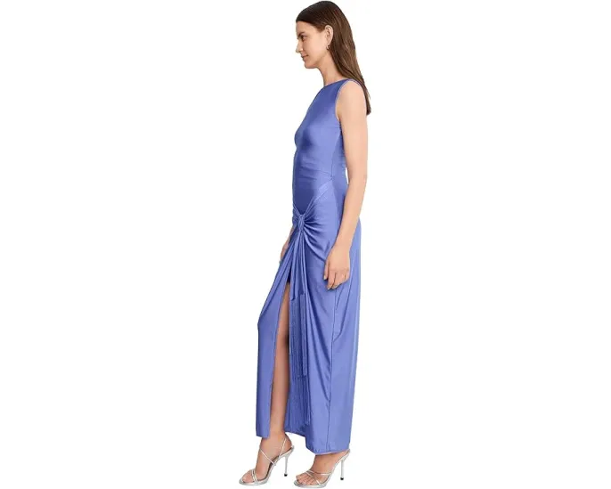 Asymmetric Twist Front Dress