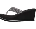 Сандалии GUESS Sarraly на платформе с металлическим декором и танкеткой