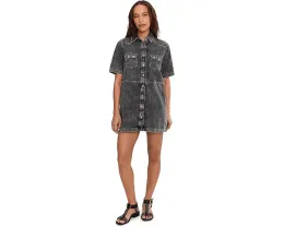 Джинсовое платье AllSaints Rock Denim с накладными карманами