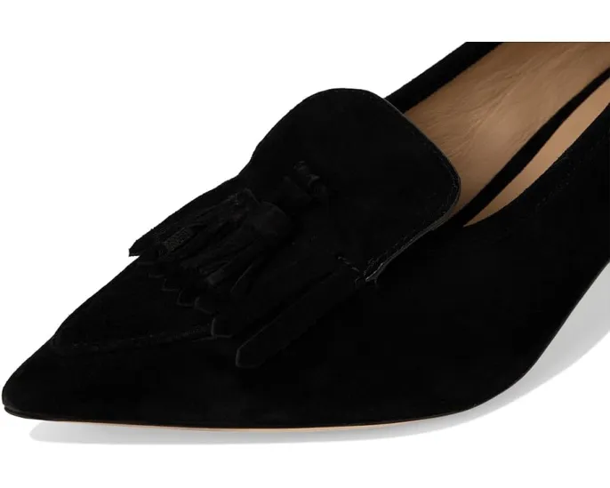 LAUREN Ralph Lauren Лодочки Adrienne из замши с декоративной накладкой