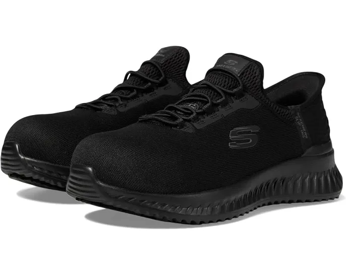 Рабочие кроссовки Skechers Tilido Ombray с композитным носком и технологией Slip-ins