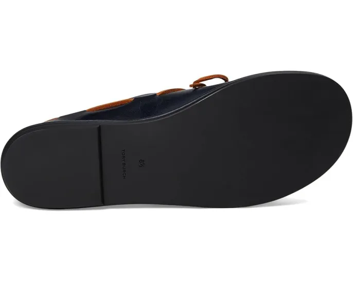 Tory Burch The Boaty классические туфли на шнуровке из кожи