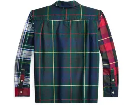 Polo Ralph Lauren Kids клетчатая оксфордская рубашка Fun Shirt для детей постарше