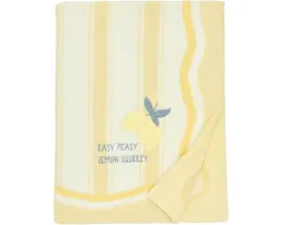 Детское одеяло Barefoot Dreams Kids CozyChic Lemon для коляски