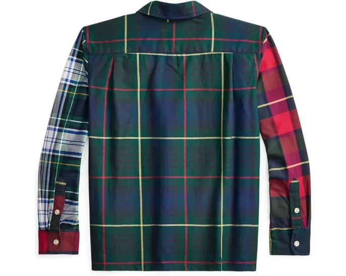 Polo Ralph Lauren Kids клетчатая оксфордская рубашка Fun Shirt для детей постарше