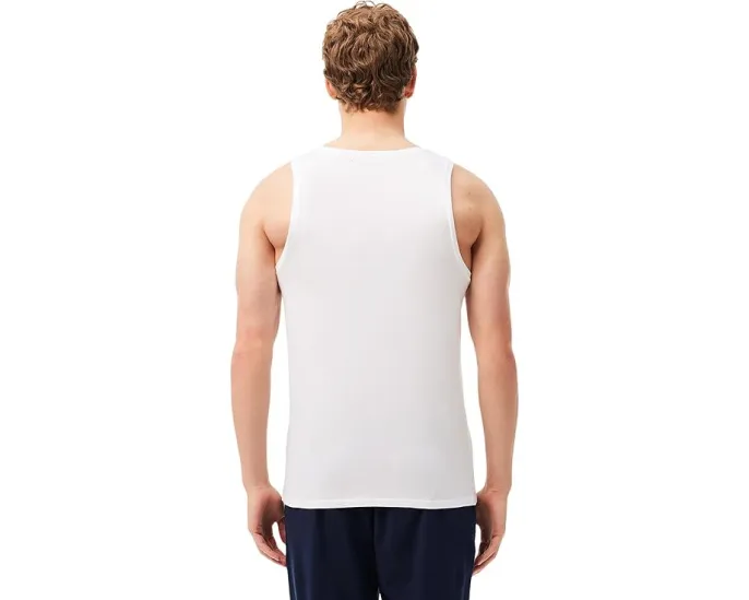 Lacoste Топ майка без рукавов 3 шт из чистого хлопка