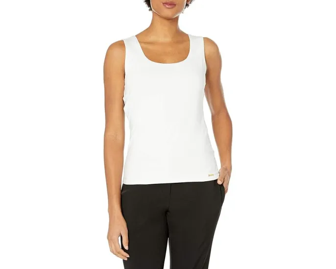 Топ Calvin Klein Sleeveless Seamless из полиэстера и спандекса