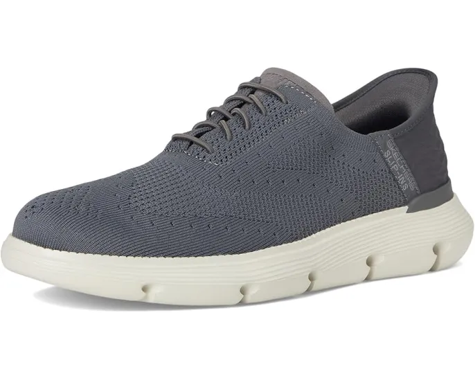 Кроссовки SKECHERS Garza Palma с вязаным верхом и технологией Hands Free Slip ins