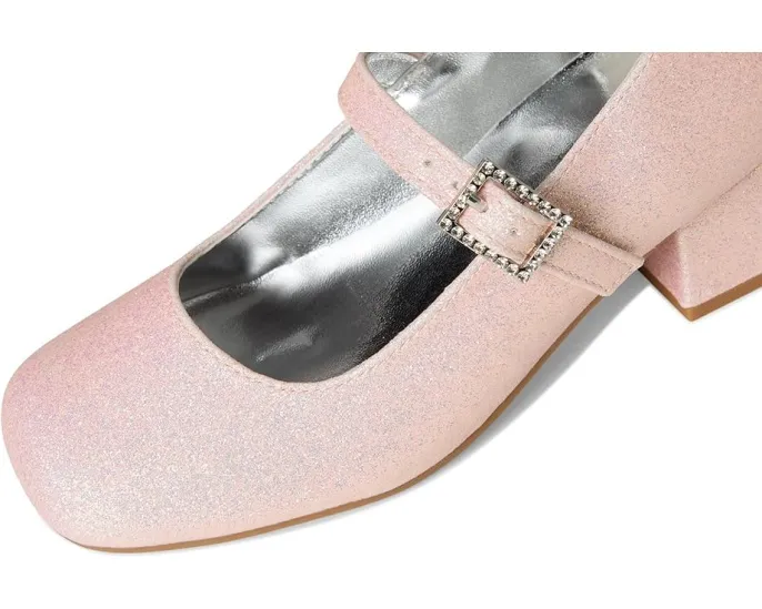Туфли Mary Jane Mila для девочек от Nina Kids с квадратным носком и стразами