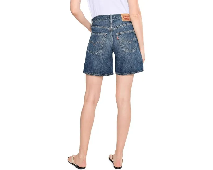 Шорты Levi's Womens 94 Baggy с расслабленным кроем и пятью карманами