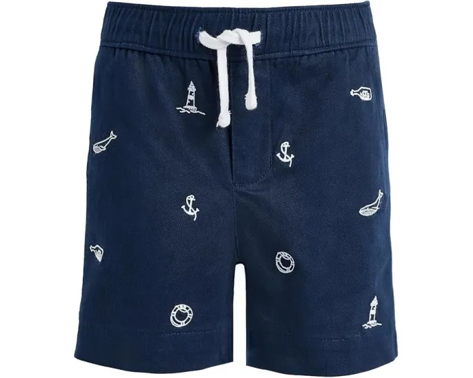 Шорты Janie and Jack Embroidered Pull On для малышей с вышивкой и карманами