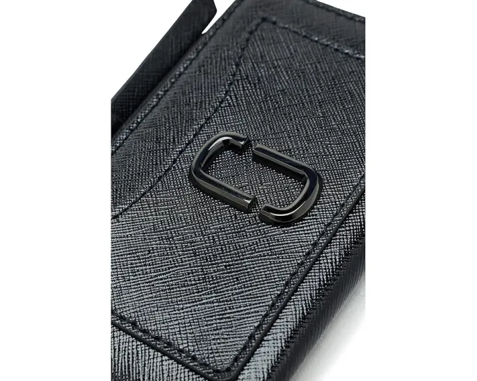 Мультикошелек The Utility Snapshot Tonal Top Zip Multi Wallet из кожи Marc Jacobs