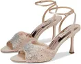 Босоножки Badgley Mischka Cameryn на каблуке с атласным верхом и застежкой на щиколотке