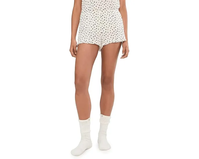 Комплект Eberjey Gisele с топом и шортами из тенселя с оборками