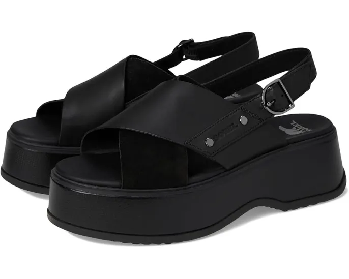 Сандалии SOREL Dayspring™ Crisscross на платформе с ремешком через щиколотку