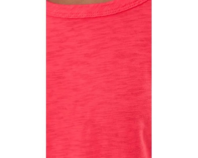 Хлопковая футболка Mod-o-doc с длинным рукавом и круглой горловиной