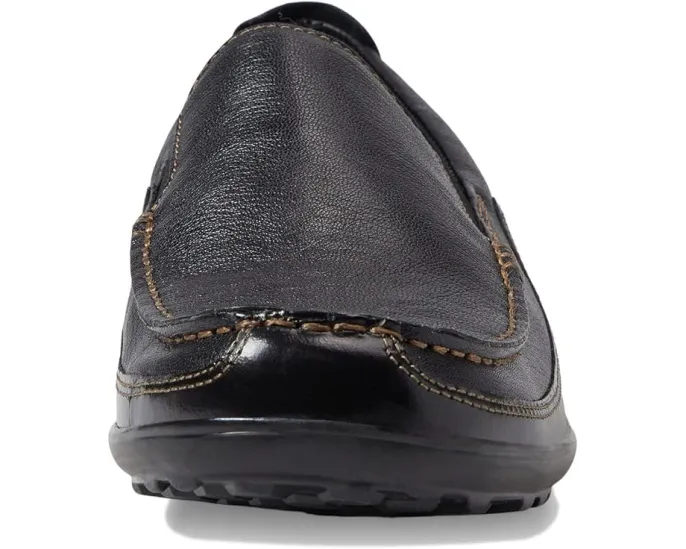 Мокасины Cole Haan Tucker Venetian из кожи с эластичными вставками