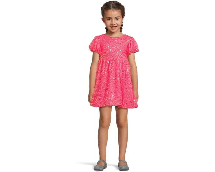 Детское платье Lola and The Boys Margot из бархата со стразами