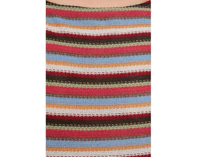 Туника Kenny в полоску из полиэстера для пляжа и повседневной носки