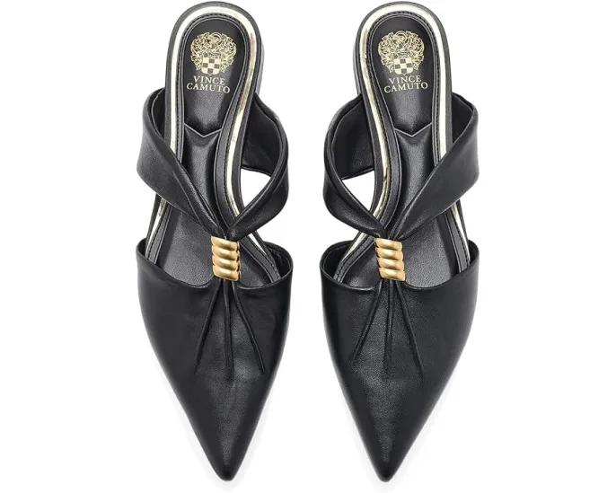 Мюли Vince Camuto Vanika Gathered на низком ходу