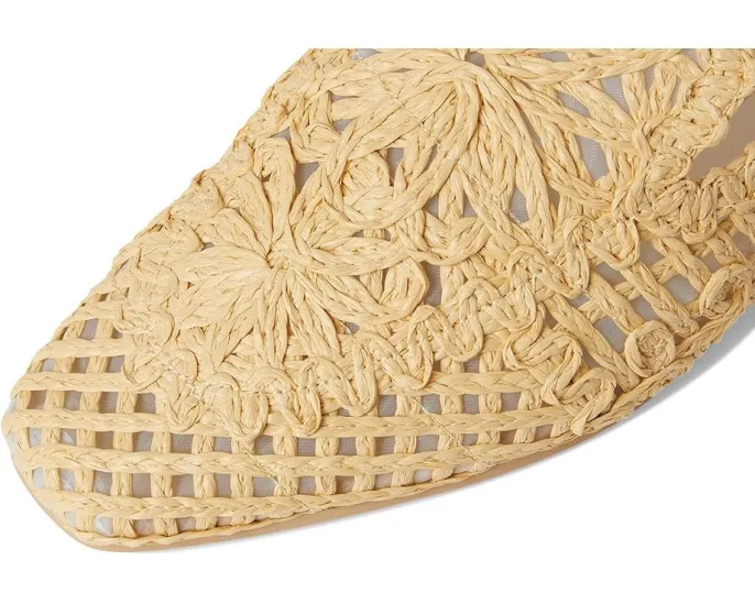 Мюли Diya из конопляного материала с круглым носком и резиновой подошвой Dolce Vita