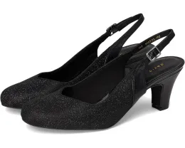 David Tate Туфли-лодочки Avenue с блестками и ремешком на щиколотке