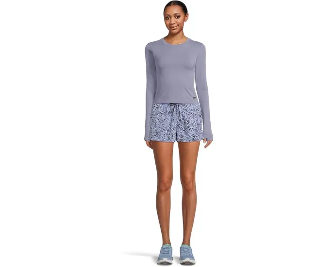 Лонгслив Peak Knit с укороченным кроем и технологией HeiQ Mint