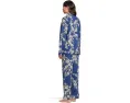 Пижамный комплект Bedhead PJs с длинным рукавом и воротником с вырезом из хлопка и спандекса