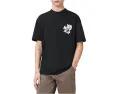 Футболка Orlando Short Sleeve Crew от AllSaints из хлопка с прямым подолом