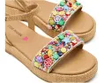Детские сандалии Steve Madden Kids Arabela с 3D украшениями и ремешком на липучке