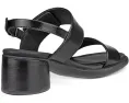 ECCO Босоножки Sculpted 35 Luxe Strap с открытым носком и каблуком-столбиком черные