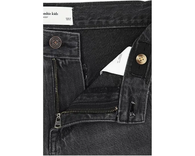 Джинсовые брюки карго Abercrombie & Fitch Baggy Denim с регулируемым поясом