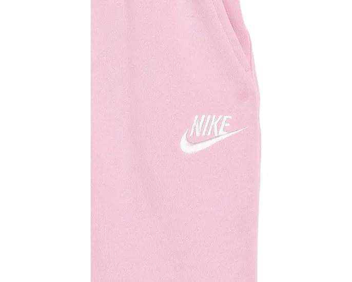 Детские джоггеры Nike Futura Club на флисе унисекс нежно-розовые