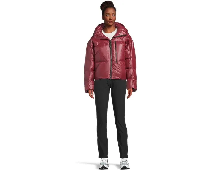 adidas by Stella McCartney TrueNature короткая утепленная зимняя куртка с технологией WIND.RDY