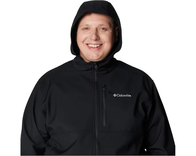 Куртка-софтшелл Columbia Big & Tall Ascender II с капюшоном