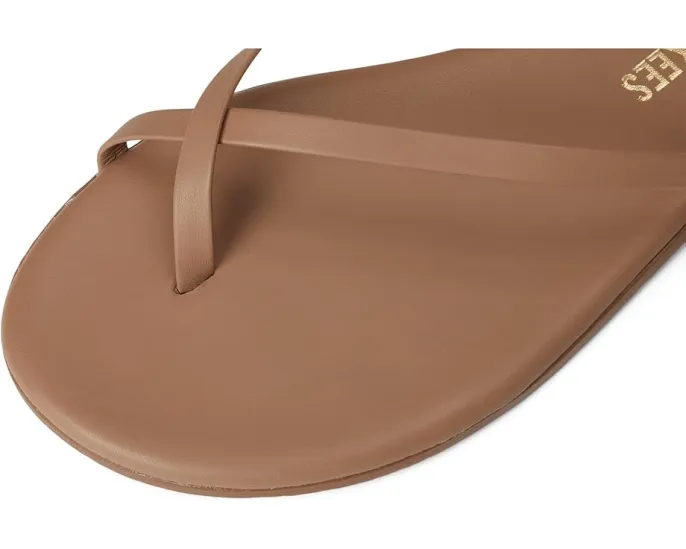 Кожаные сандалии-вьетнамки TKEES Riley с мягкой стелькой