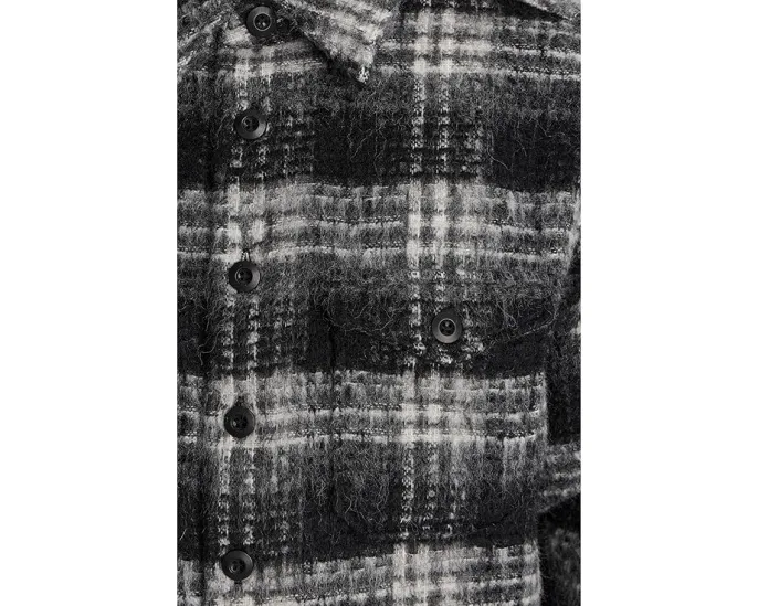 Рубашка AllSaints Korey с длинным рукавом из мягкой ткани