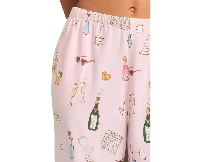 Пижамный комплект Bedhead PJs с коротким рукавом и укороченными брюками