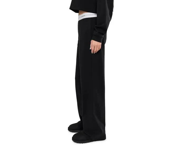 Широкие брюки Calvin Klein Underwear из джерси с логотипом на резинке