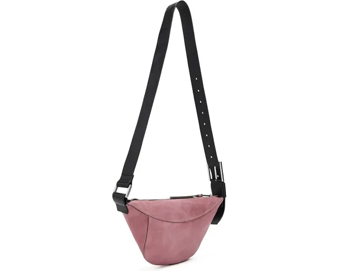 Сумка кроссбоди AllSaints Luna из мягкой овечьей кожи со скрученными швами