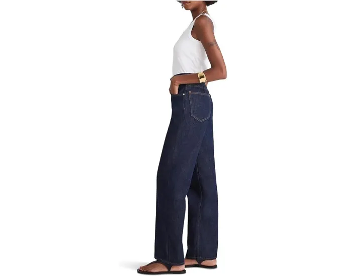 Madewell Джинсы Balloon Jean с бочкообразным кроем и классической посадкой в цвете Rinse Wash