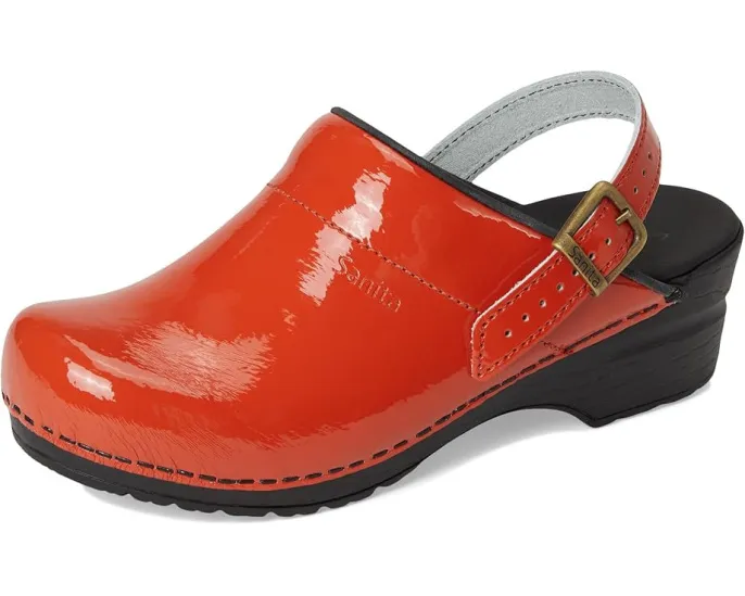 Клог Sanita Estelle с открытой пяткой и регулируемым ремешком