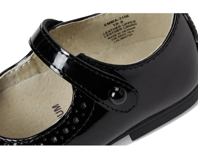 Детские туфли-марджери FootMates Emma с застежкой на липучке