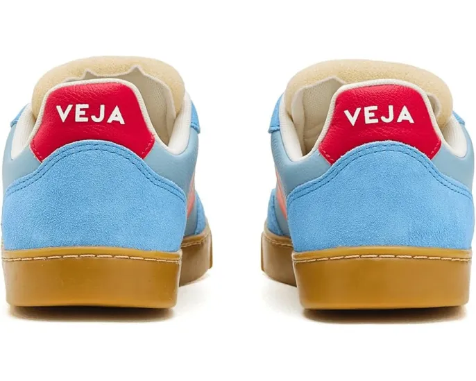 Кроссовки VEJA Kids Small V-90 на липучке с кожаным верхом