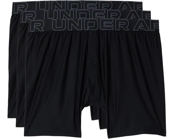 Боксеры Under Armour Lounge Tech Mesh Boxers 6" черные из сетки